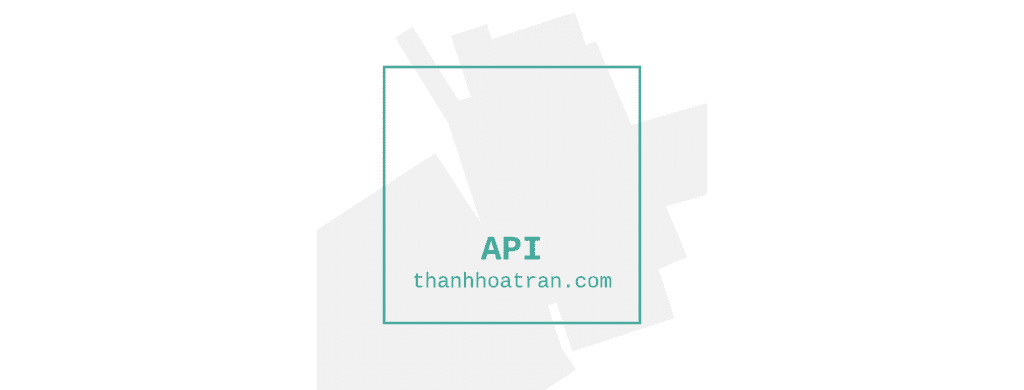 Những thành phần cơ bản của API
