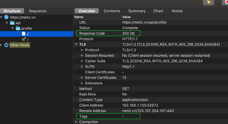 CHARLES – KIỂM THỬ API DỄ DÀNG (PHẦN 4 – Rewrite – Status Code) — hình 12